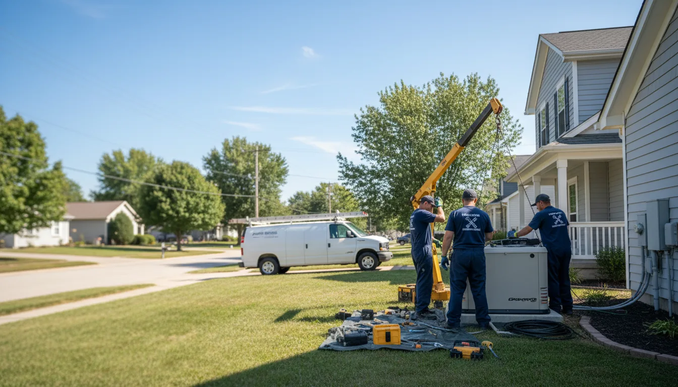 Generator Installation in Jarreau, LA near me